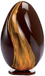 Martellato 20U3D05 5-Piece Chocolate Egg Mold Set, Thin Plastic