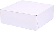 SOUTHERN CHAMPION TRAY SCT Standard White Bakery Boxes 8X8X3, 250 Count