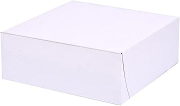 SOUTHERN CHAMPION TRAY SCT Standard White Bakery Boxes 8X8X3, 250 Count