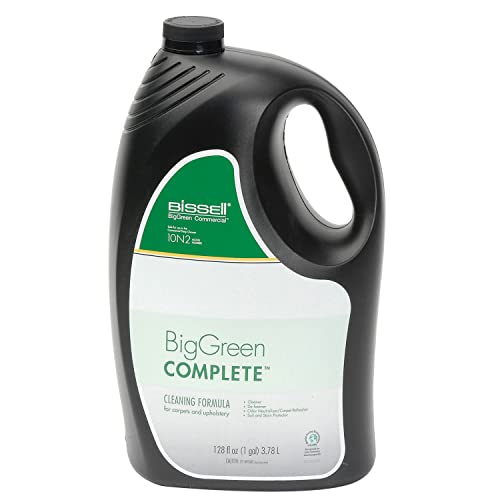 Big Green Commercial Complete Deep Cleaning Formula by Bissell – 1 Count (Pack of 1), Plastic - Blow Molded, Black Bottle with Label, Model 31B6**