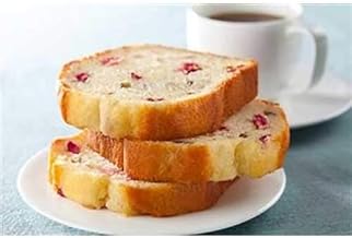 Best Brands Cranberry Nut Loaf Cake, 16 Ounce -- 12 per case.