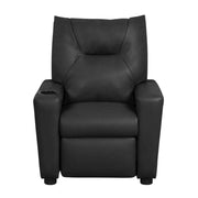 Kids Recliners Black PVC Fabric Perline 23W by Furnifact – PVC Fabric, Wood, Foam, Black