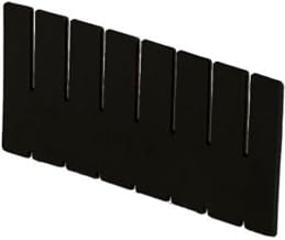 Lewisbins Plastic Divider, Black, 9 5/8 in L, 5 in H DV1050 XL - 1 Each