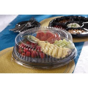 Sabert 18" Nova Plus Round Platter with High Dome Lid – C9518 | 25/Case
