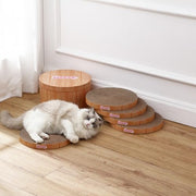 THE LICKER STORE Brown Wood Grain Finish / 12" / Modern;Mid-Century;Classic;Transitional;Traditional;Cottage;Casual Scratching Pads