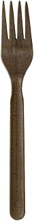 PacknWood 210CVPL711CO 6.7 in. Compostable Coffee Ground Fork - 1000 Piece