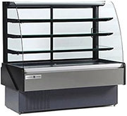 Hydra-Kool KBD-CG-60-D 60" Curved Glass Non-Refrigerated Bakery Display Case