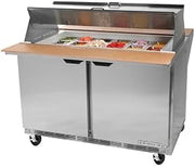 Beverage-Air SPE48-18M-DS 48" W Sandwich Prep Dual Side Megatop
