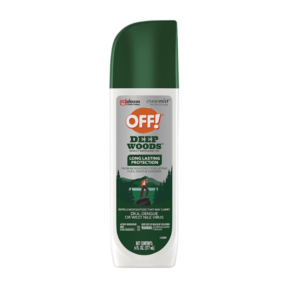Deep Woods Insect Repellent VII by OFF! – 6 Fl Oz (Pack of 6), Pack of 6