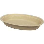 World Centric BO-SC-UBB 100% Compostable Unbleached Plant Fiber Burrito Bowl – 32 oz. (Pack of 300)