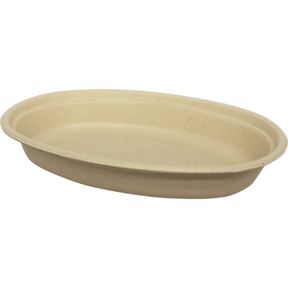 World Centric BO-SC-UBB 100% Compostable Unbleached Plant Fiber Burrito Bowl – 32 oz. (Pack of 300)