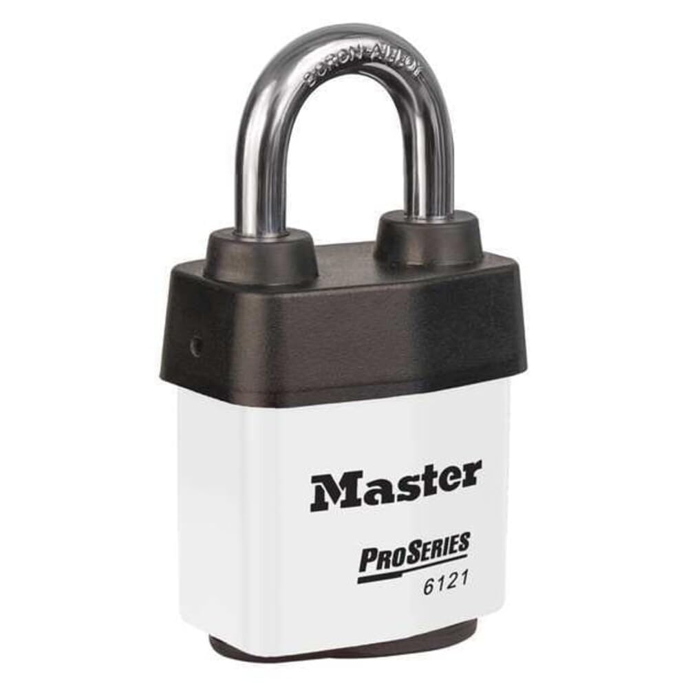 Lockout Padlock by Master Lock – White, Model 6121WHT