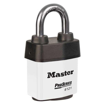 Lockout Padlock by Master Lock – White, Model 6121WHT
