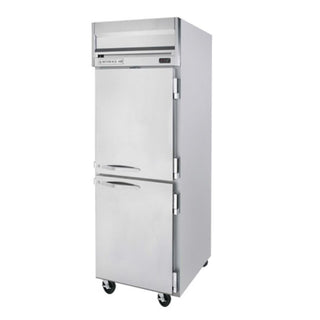 Beverage-Air Horizon Series One Section Solid Half Door Reach-In Freezer 24 cu.ft. capacity Stainless Steel Front and Sides Aluminum by Beverage Air – Model HFP1-1HS