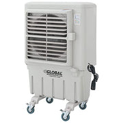 20" Evaporative Cooler Fan by Global Industrial – 18"L x 33"W x 55"H, Abs Plastic, White, Model 600580