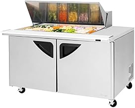 Turbo Air 2-Door Sandwich Salad Prep Table 19-CU.ft. TST-60SD-18M-N(-LW)