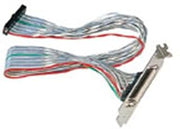 CONTEC DT/B2 Flat Cable with Bracket for Single End 30-Pin Post Header