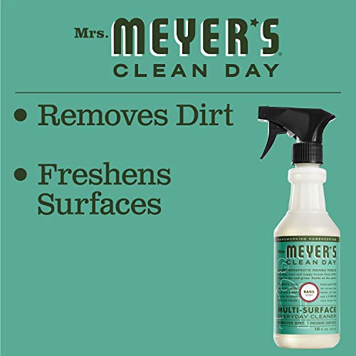 Mrs. MEYER'S Basil / 16 Fl Oz (Pack of 2) / Standard Packaging All-Purpose Cleaners