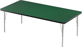 Correll Activity Tables with Green and Black Finish A3672-REC-39-14-09