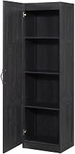 Starlight Canyon Home Black Storage Cabinet with Transitional Style, Durable Rectangle Design, Easy-to-Access Storage, Ideal for Home or Office Use