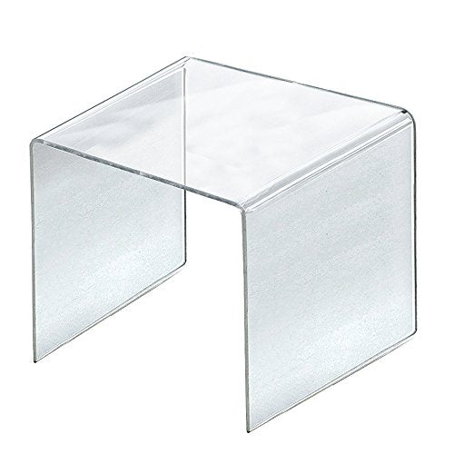 Azar Displays 11.5 X 11.5 / Clear / 1 Risers