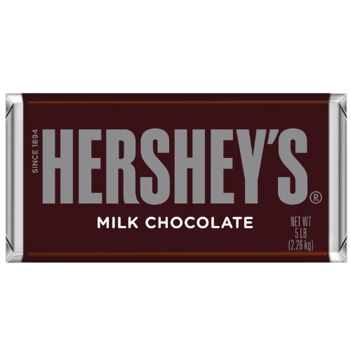 HERSHEY'S Milk Chocolate / 80 oz / 1 Candy & Chocolate Bars