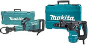 Makita 35 lb. Demolition Hammer, Rotary Hammer Kit, 1-1/8" Hex, SDS-PLUS, Blue