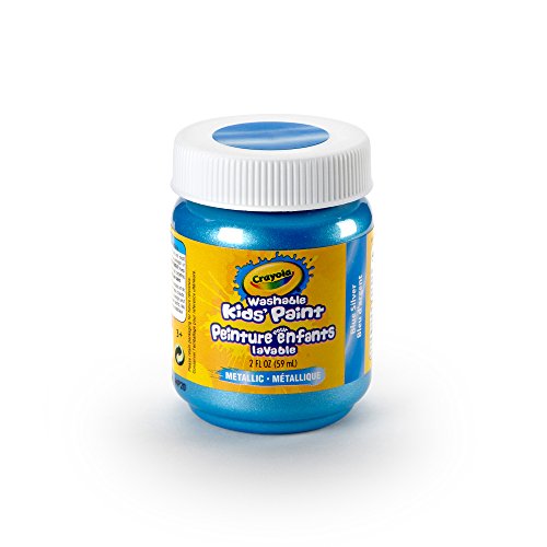 Crayola Blue Silver / 1 / 2 Fl Oz (Pack of 1) Tempera & Poster Paint