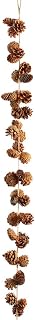 4ft 11in Pinecone Artificial Garland -Brown (Pack of 12)