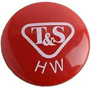 Red Polypropylene Lever Handle by T&S Brass