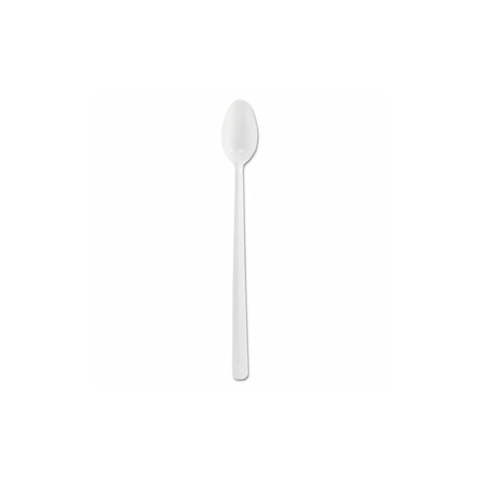 Dart Solo SO8BW 8 in Lt Wt White Soda Spoon (Case of 1000)