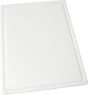 Winco 18" x 24" White Heavy-Duty Plastic Cutting Board | Dishwasher safe, Catches juices, Stain resistant, Great for Charcuterie, Cheese, Appetizers and Buffet Displays