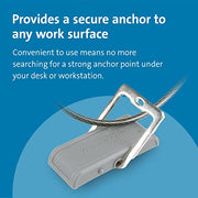 Kensington 1 Count (Pack of 2) / Desk Mount / Grey Security Locks