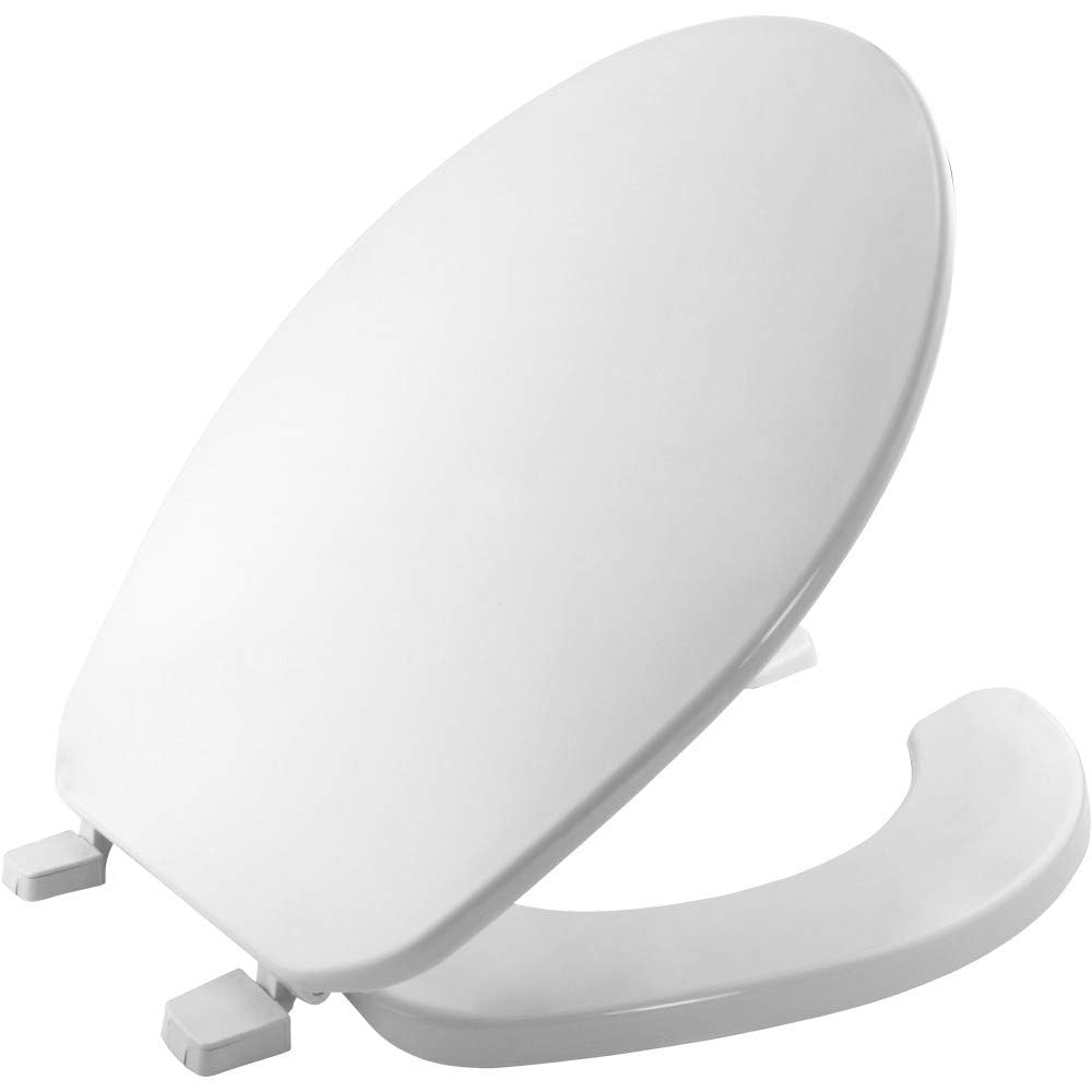 Bemis Round / White / Open Front Toilet Seats