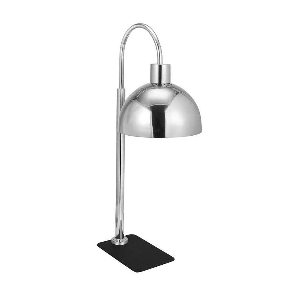 Self Standing Single Bulb Lamp Warmer by Eastern Tabletop – Stainless Steel, Model 9618