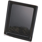 Cal-Mil 10" x 14" x 1" Acrylic Tray by Cal Mil – Plastic, Black, Model 335-10-13