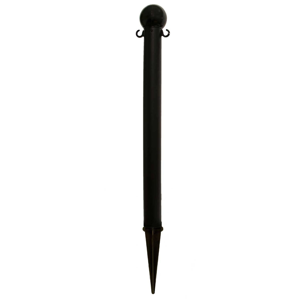 Ground Poles by Mr. Chain – 16.25"L x 14.13"W x 32"H, Hdpe With Uv Inhibitors, Black, Model 95503