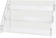Clear Acrylic 3-Tier Card Rack