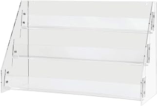 Clear Acrylic 3-Tier Card Rack