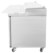44 1/2" Pizza Prep Table w/Refrigerated Base by MOTAK – 50.00x37.01x45.67, In Description, Check Images, Model MPR-44-X