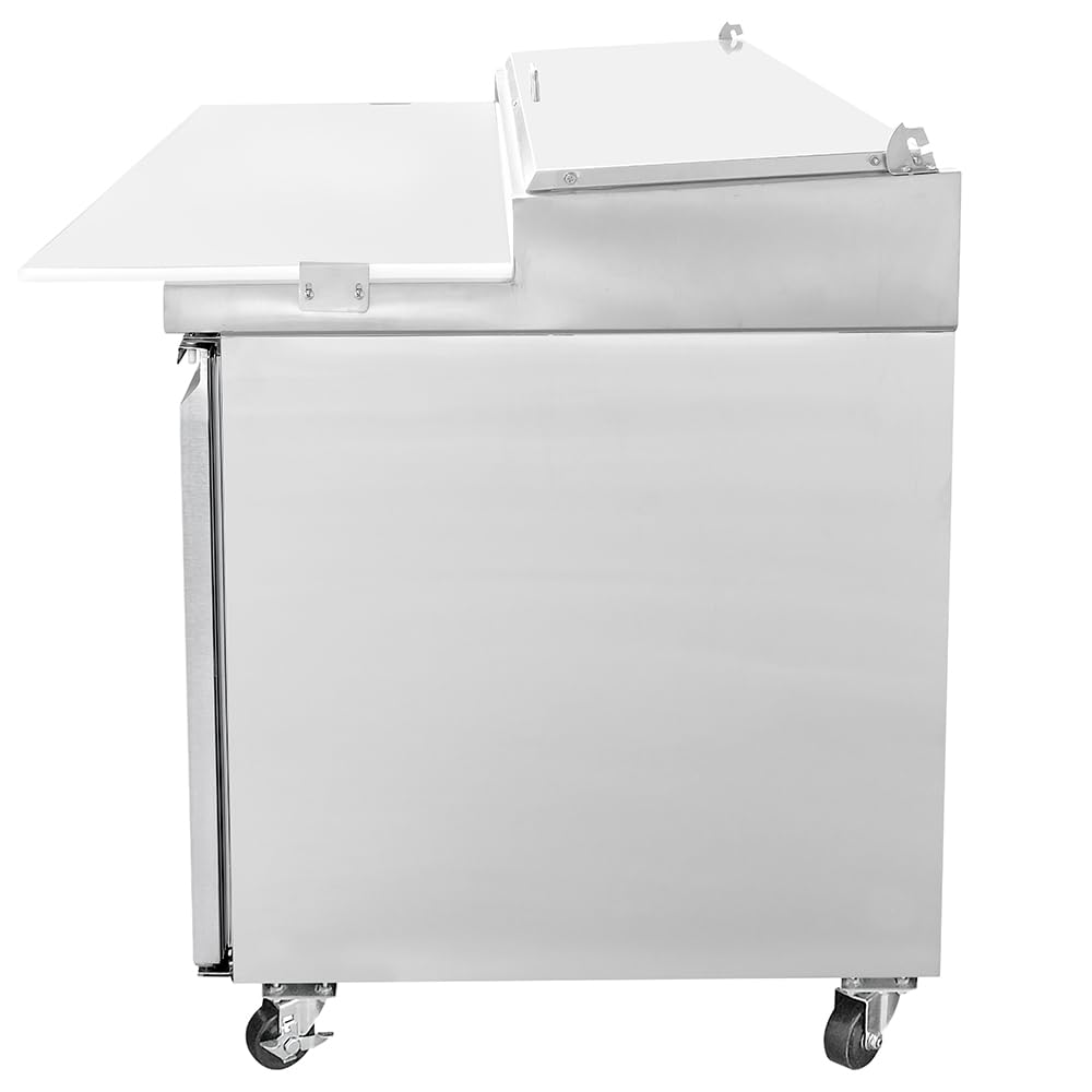 44 1/2" Pizza Prep Table w/Refrigerated Base by MOTAK – 50.00x37.01x45.67, In Description, Check Images, Model MPR-44-X
