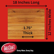 Tablecraft 7.1"L x 12.1"W / Light Wood / 1 Cutting Boards