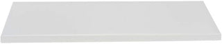 HUBERT Cerve Collection White Melamine Replacement Top for Rectangular Riser - 20 1/2"L x 6 2/5"W