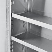Global Industrial Stainless Steel / 8"L x 16"W x 24"H / Industrial Safety Storage Cabinets