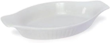 Browne Foodservice 564014 Oval Lasagna Baker, 16 oz Capacity