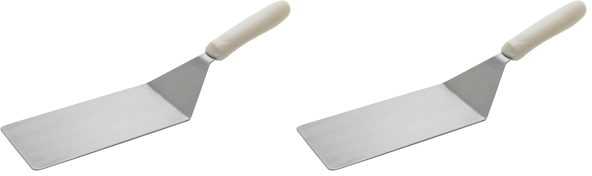 Winco 8" x 4" (Pack of 2) / Blanco / 1 Barbecue Turners