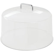 12" Round Removable Cake Cover - Camwear® by Cambro – 12 inches, Polycarbonate (PC), Clear, Model 778201