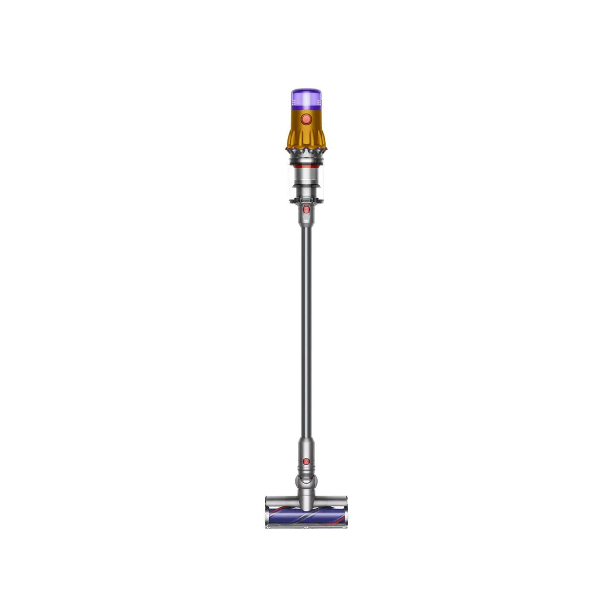 V12 Detect Slim+ Cordless Vacuum Cleaner by Dyson – Large, 0.2 gallons, Yellow/ Iron, Model 405863-91