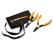 GEARWRENCH 2 Piece Fixed Joint / Black / 1 Snap-Ring Pliers