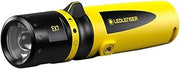 Ledlenser EX7 Heavy Duty LED Pocket Torch for Workshop, Use with 3 AA Batteries, Explosion Proof, Ex Zone 0/20, 200 lm, IP68 Waterproof, 120 m Light Range, Flashlight
